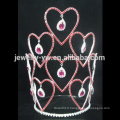 Vente en gros Ladies Beauty Crown Bridal Crown Tiaras avec strass, personnalisé Courtier Courant